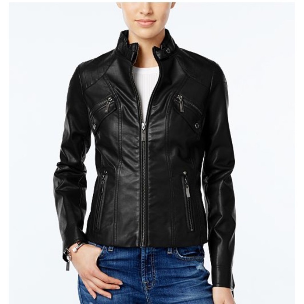 Leather jacket